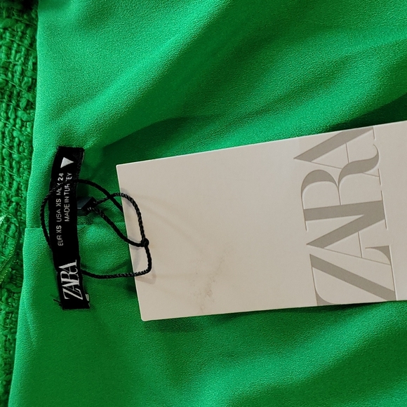 Zara Dresses Zara Xs Green Dredd Poshmark